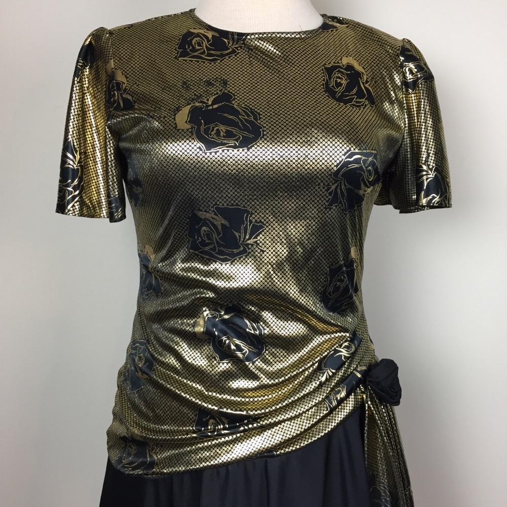 Vintage Glenfrey Asymmetrical Waist Dress - Picture 2 of 8